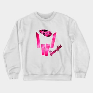 Sharerghini Pink Galaxy Crewneck Sweatshirt